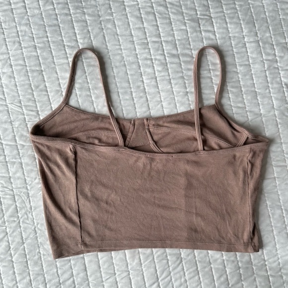 Love Tree Cropped Ribbed Cami - Picture 2 of 6